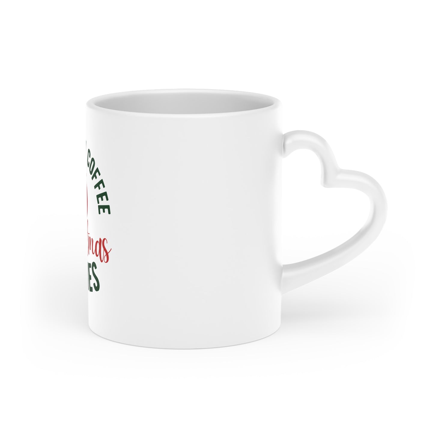 Christmas Movies & Coffee Mug — "Fueled by Coffee & Christmas Movies" Holiday Ceramic Mug