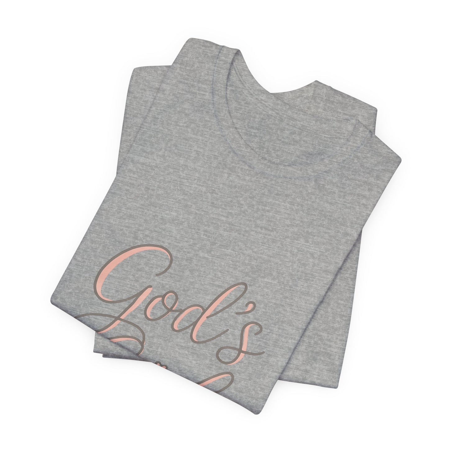 God's Girl Tee — Feminine Faith Christian T-Shirt