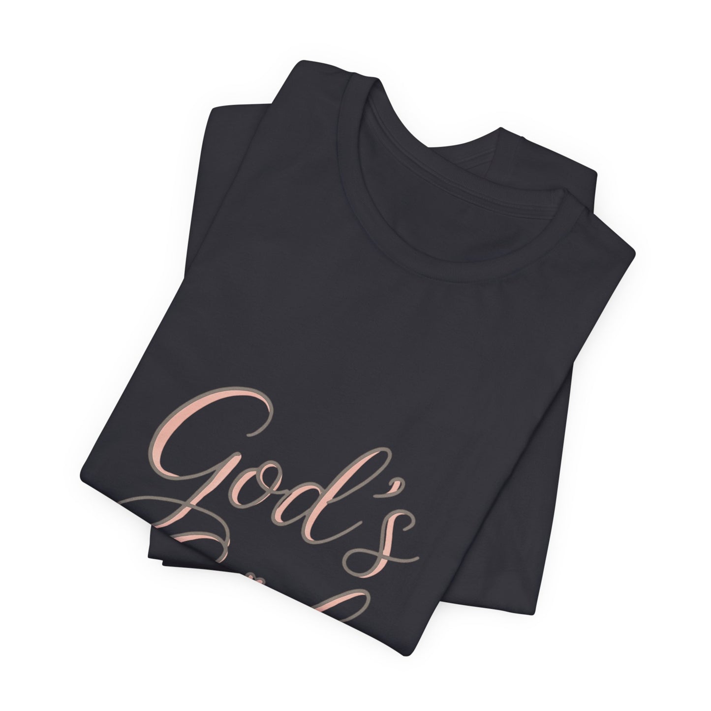 God's Girl Tee — Feminine Faith Christian T-Shirt