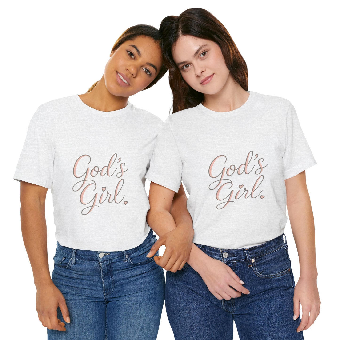 God's Girl Tee — Feminine Faith Christian T-Shirt