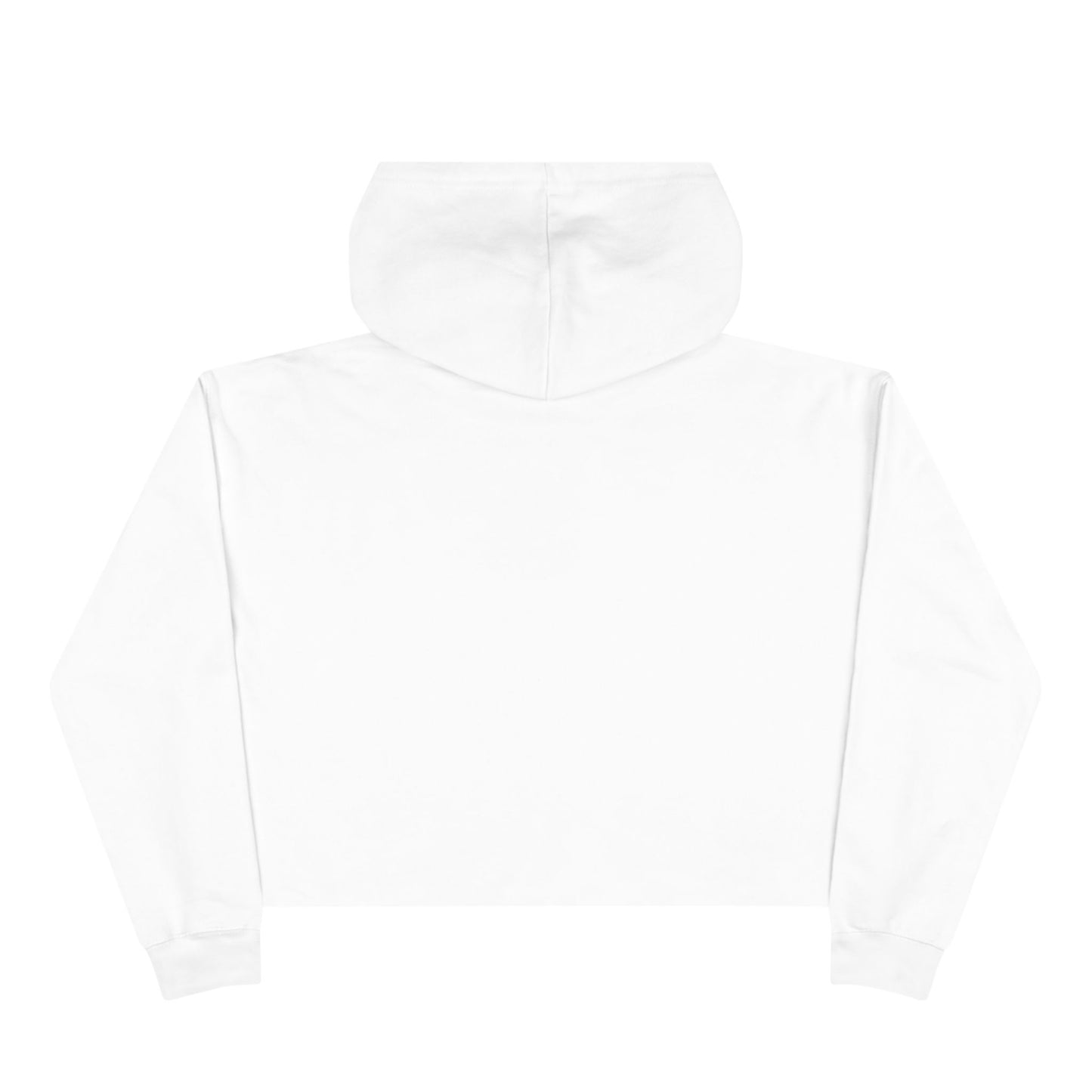 Chosen Crop Hoodie — Minimal Heart Graphic Cropped Hoodie for Women