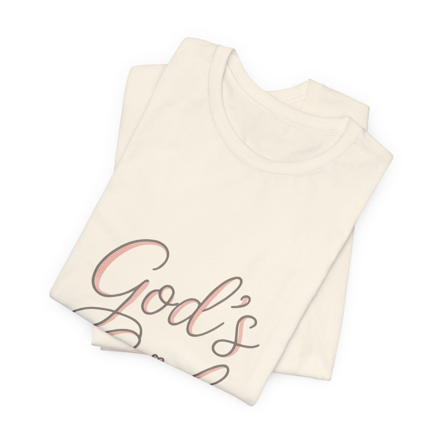God's Girl Tee — Feminine Faith Christian T-Shirt