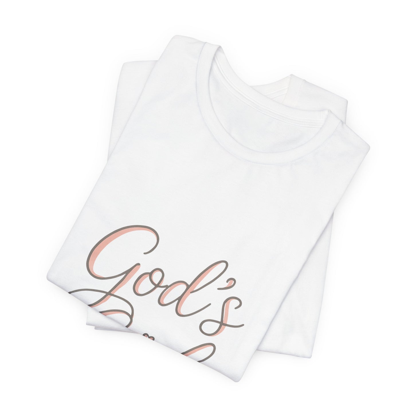 God's Girl Tee — Feminine Faith Christian T-Shirt