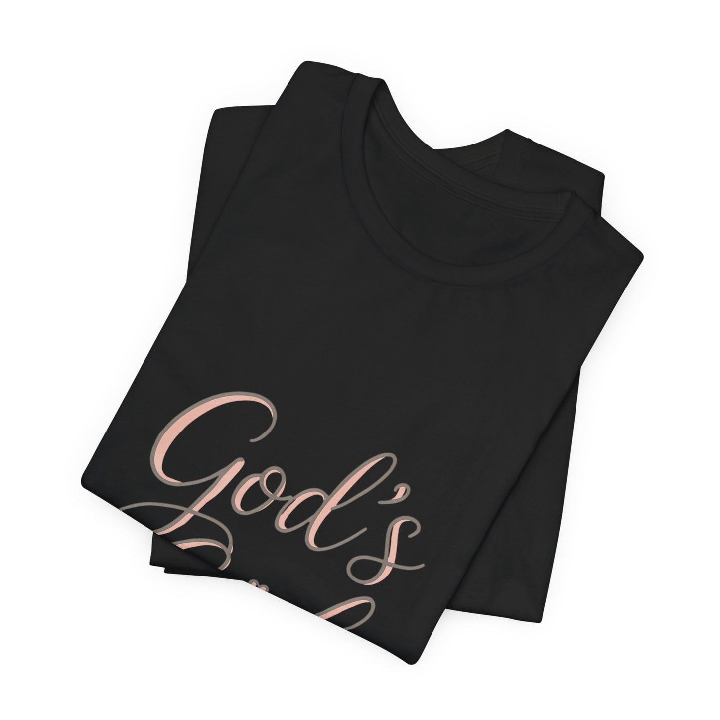 God's Girl Tee — Feminine Faith Christian T-Shirt