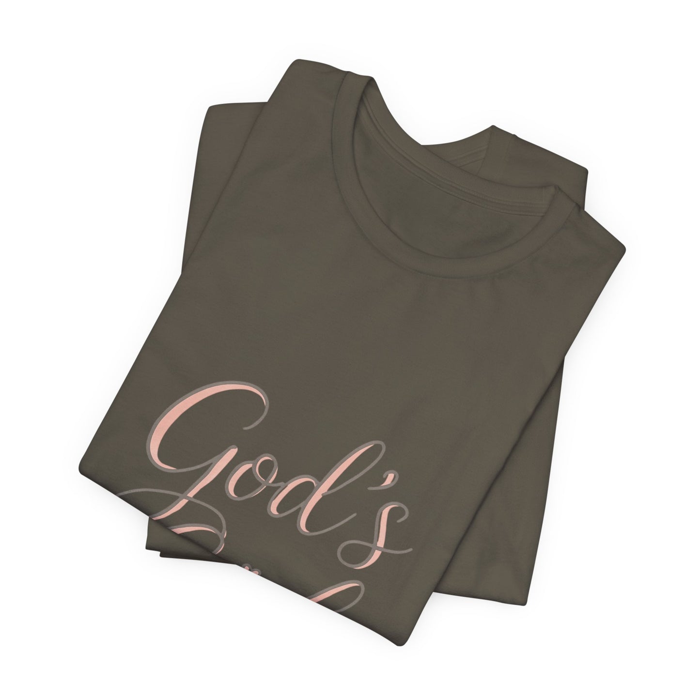 God's Girl Tee — Feminine Faith Christian T-Shirt