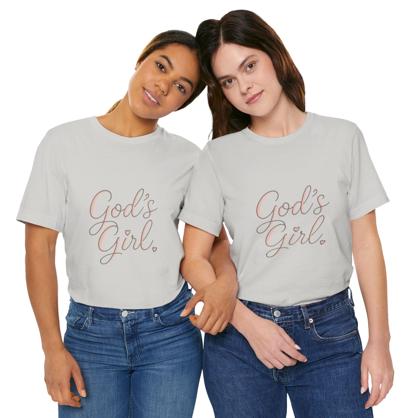 God's Girl Tee — Feminine Faith Christian T-Shirt