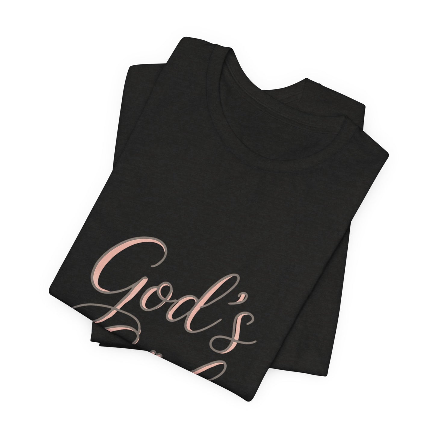 God's Girl Tee — Feminine Faith Christian T-Shirt