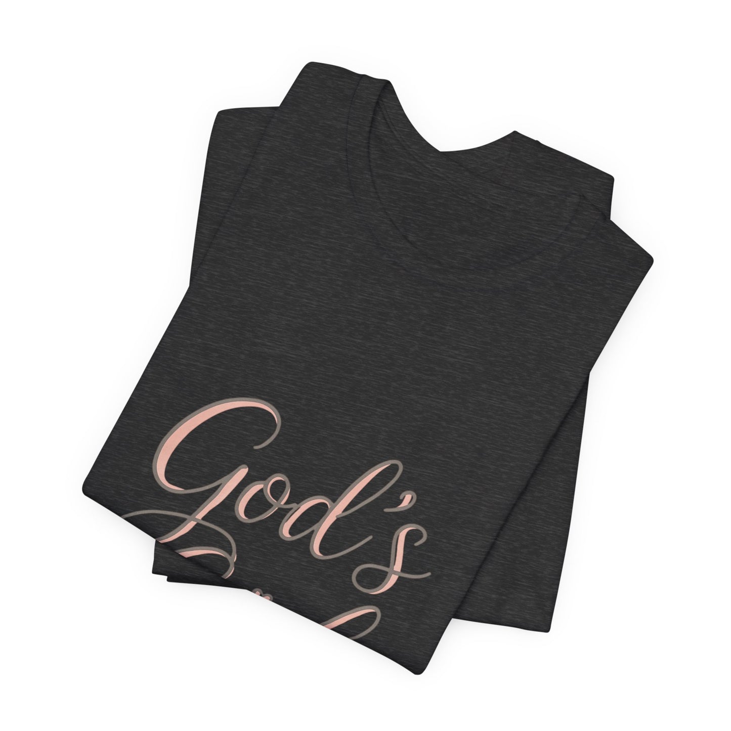 God's Girl Tee — Feminine Faith Christian T-Shirt