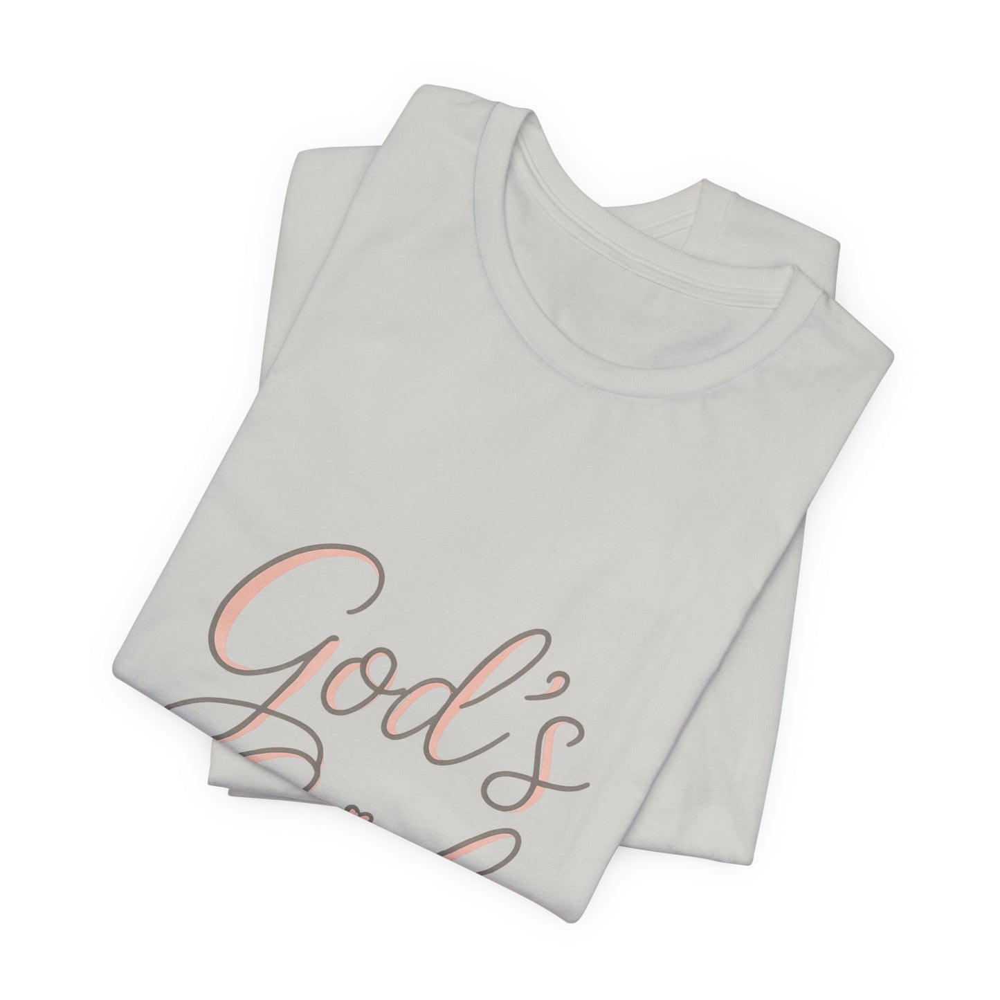 God's Girl Tee — Feminine Faith Christian T-Shirt