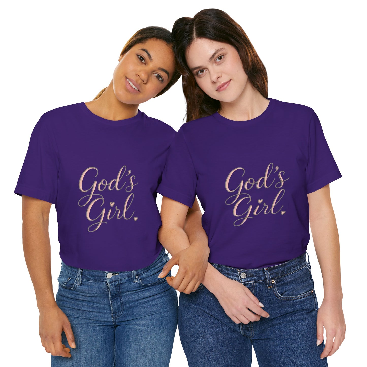 God's Girl Tee — Feminine Faith Christian T-Shirt