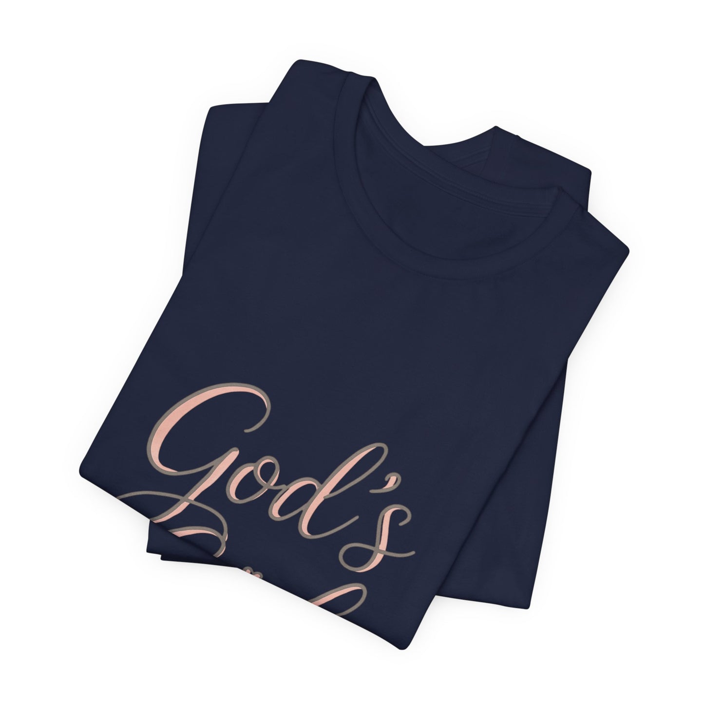 God's Girl Tee — Feminine Faith Christian T-Shirt