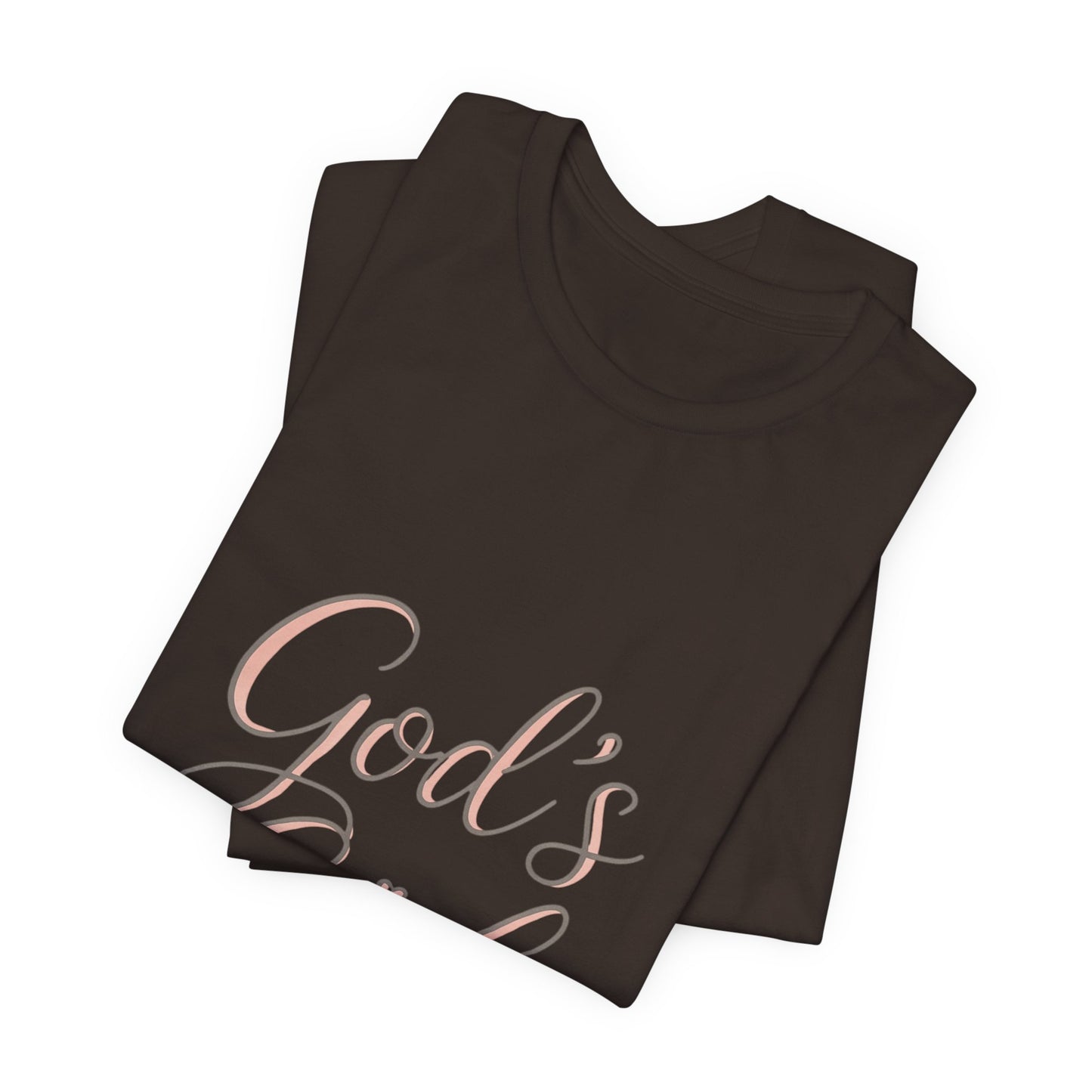 God's Girl Tee — Feminine Faith Christian T-Shirt