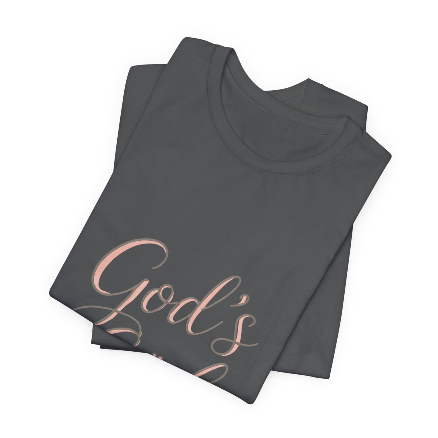 God's Girl Tee — Feminine Faith Christian T-Shirt