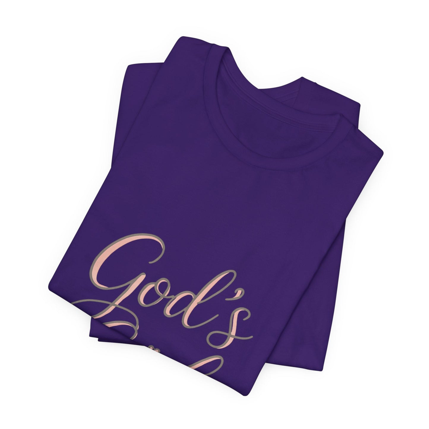 God's Girl Tee — Feminine Faith Christian T-Shirt