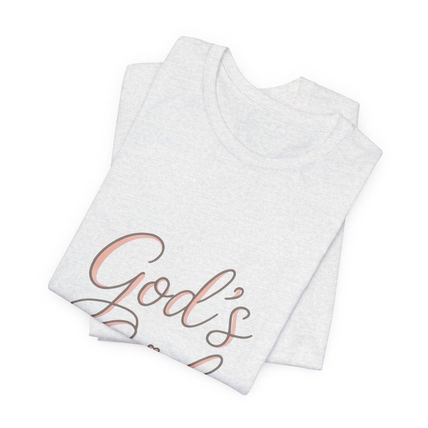 God's Girl Tee — Feminine Faith Christian T-Shirt