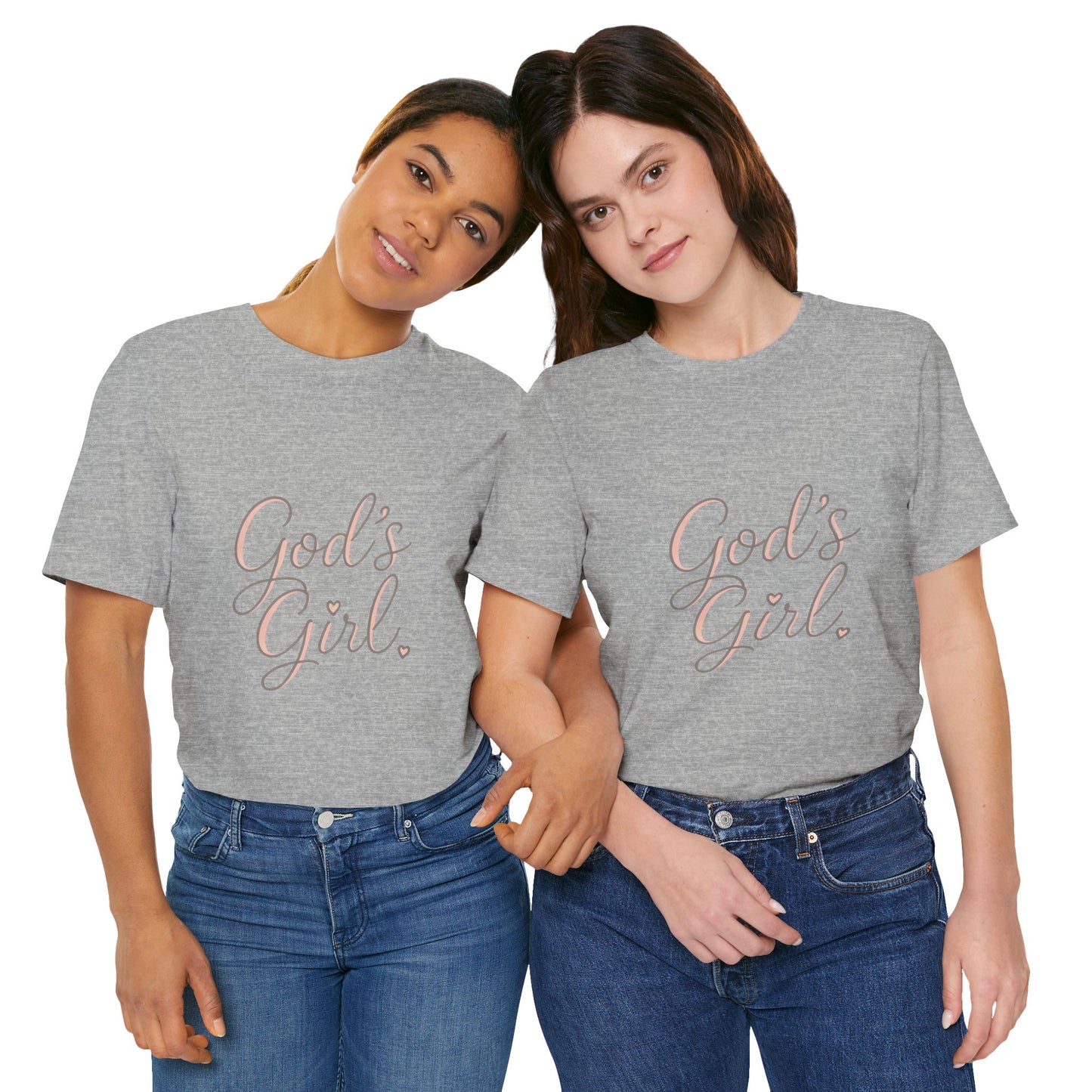 God's Girl Tee — Feminine Faith Christian T-Shirt